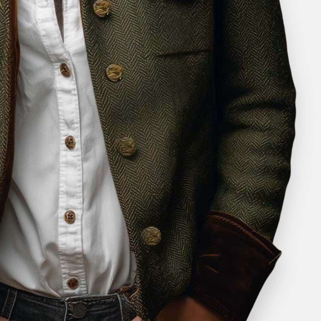 Danice | Elegant Casual Jacket with Velvet Trim