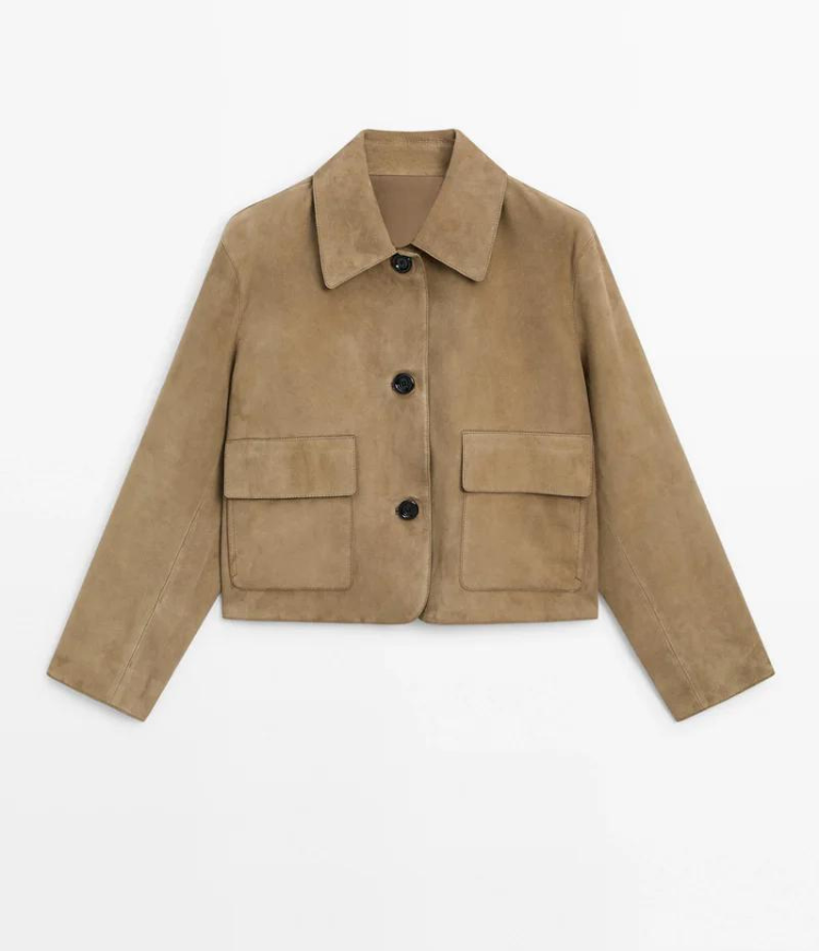 Danika™ – Classic Suede Jacket