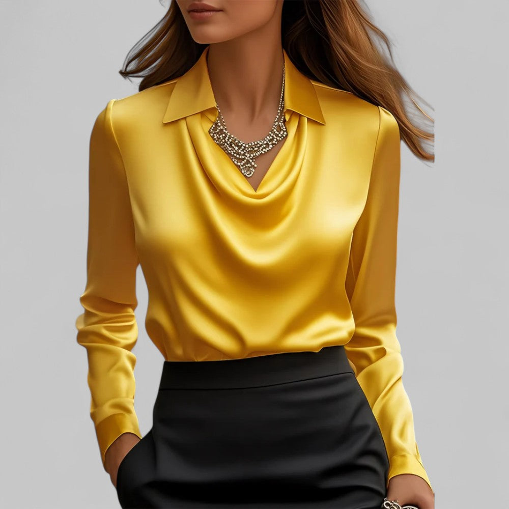 Elegant Satin Blouse