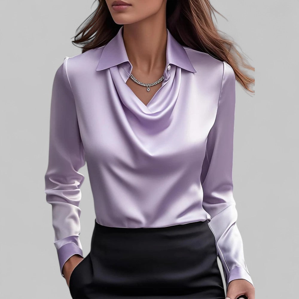 Elegant Satin Blouse