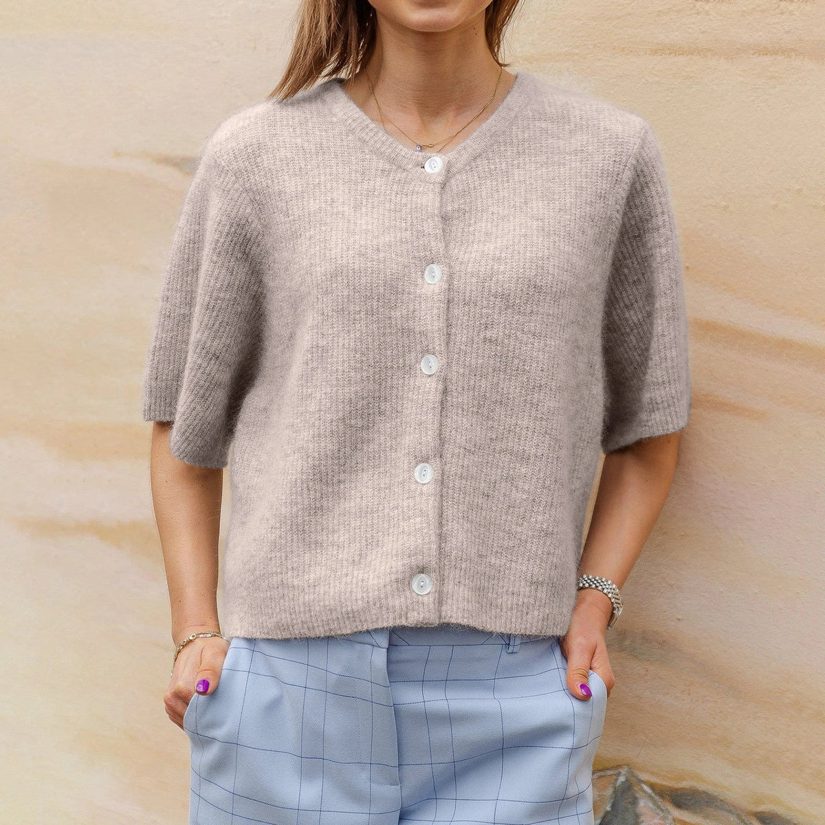 Mycah | Short-Sleeved Cardigan