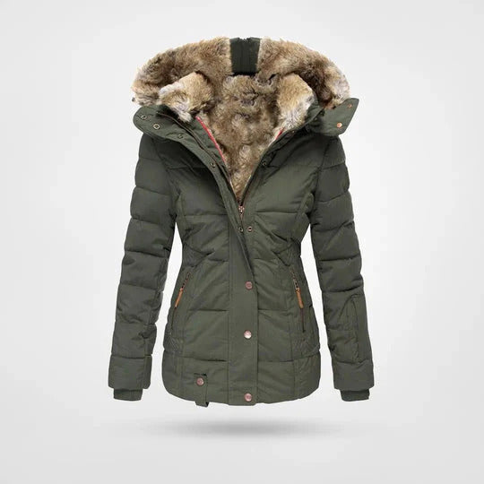 Nassie | Winter Jacket with Fur Collar