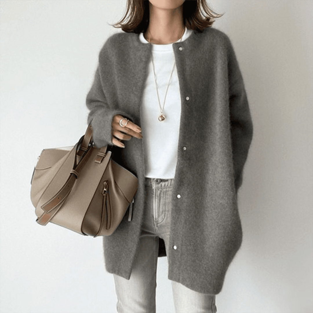 Women's Elegant Long Cardigan