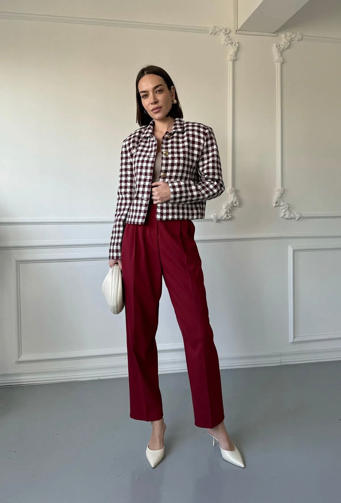 Versatile Classic Slim-Fit Suit Pants