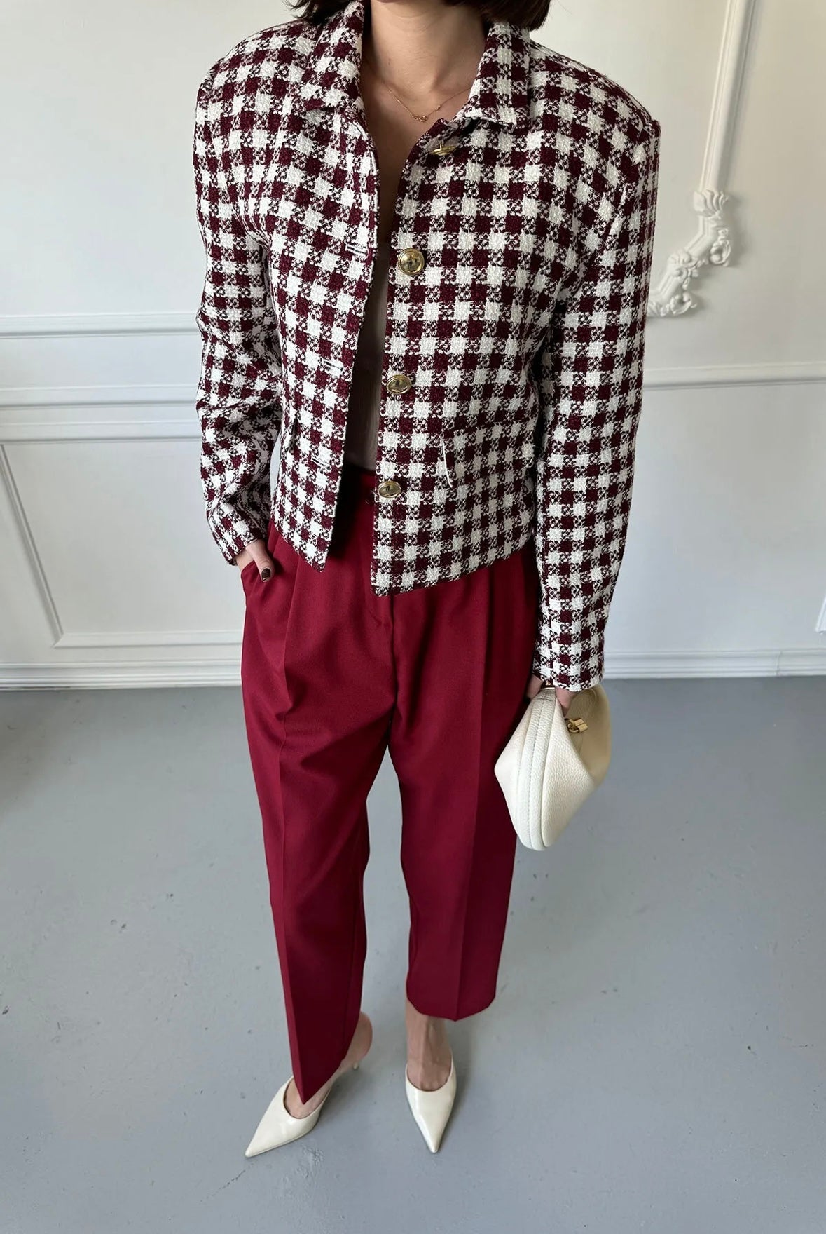 Versatile Classic Slim-Fit Suit Pants