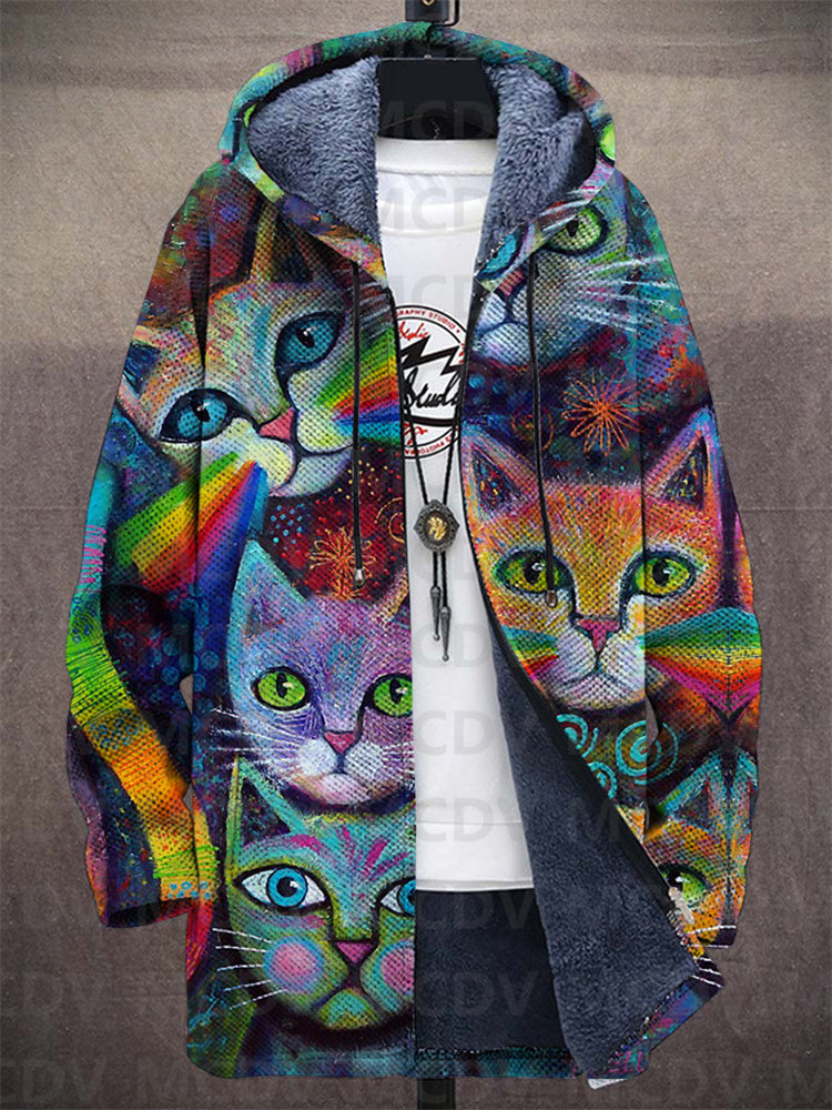 Kalanos™ | Luxe cardigan with artistic inspiration