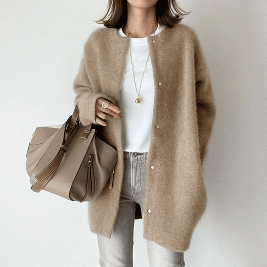 Women's Elegant Long Cardigan