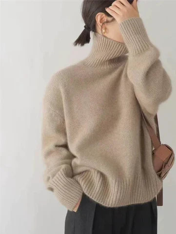 Maria | Cashmere Luxe Turtleneck Sweater