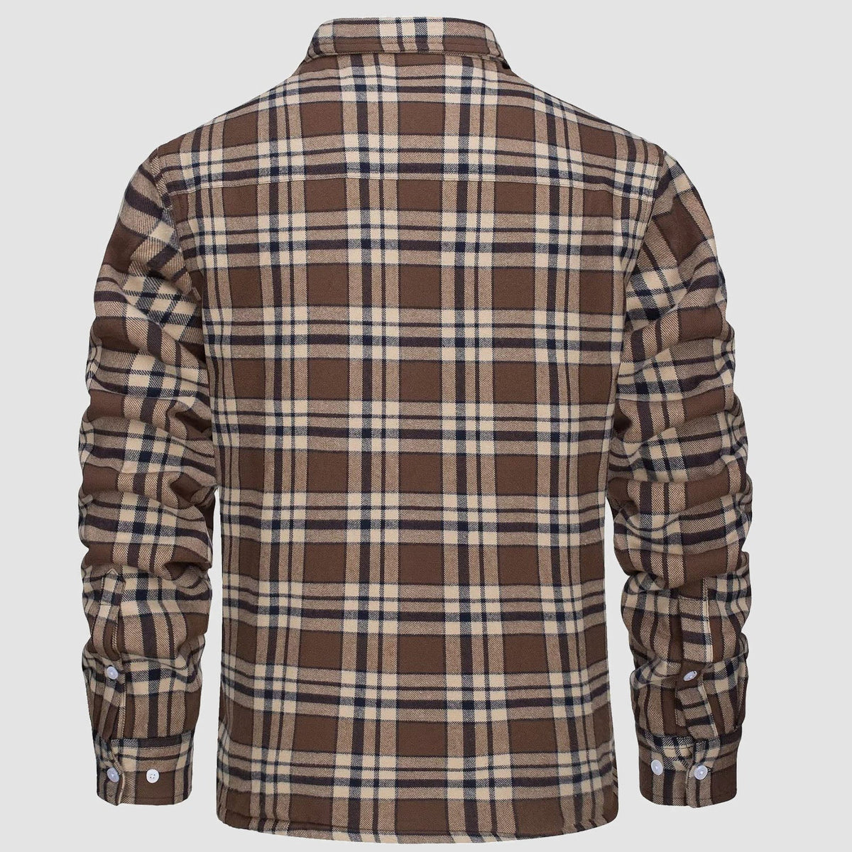 Benedikt™ | Lined Check Shirt Jacket