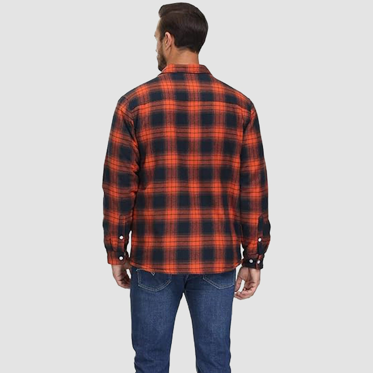 Benedikt™ | Lined Check Shirt Jacket