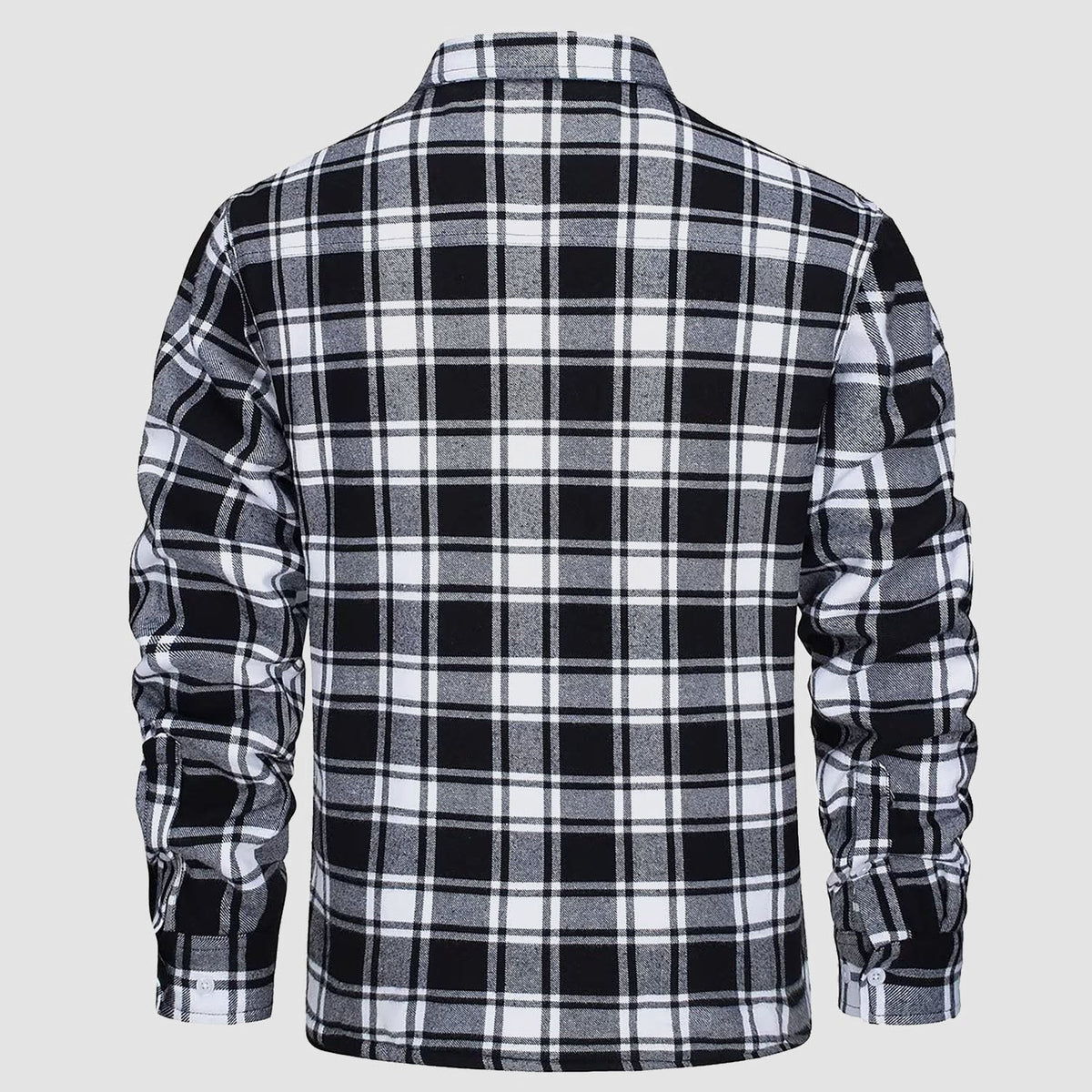 Benedikt™ | Lined Check Shirt Jacket