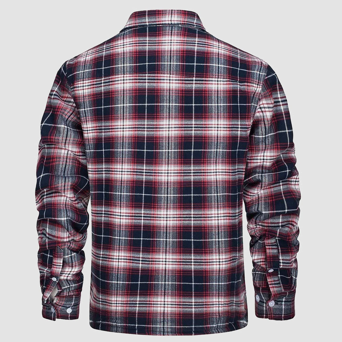 Benedikt™ | Lined Check Shirt Jacket