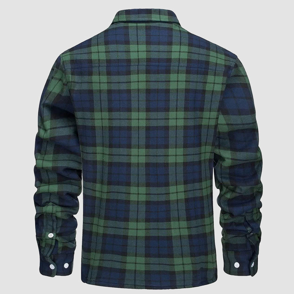 Benedikt™ | Lined Check Shirt Jacket