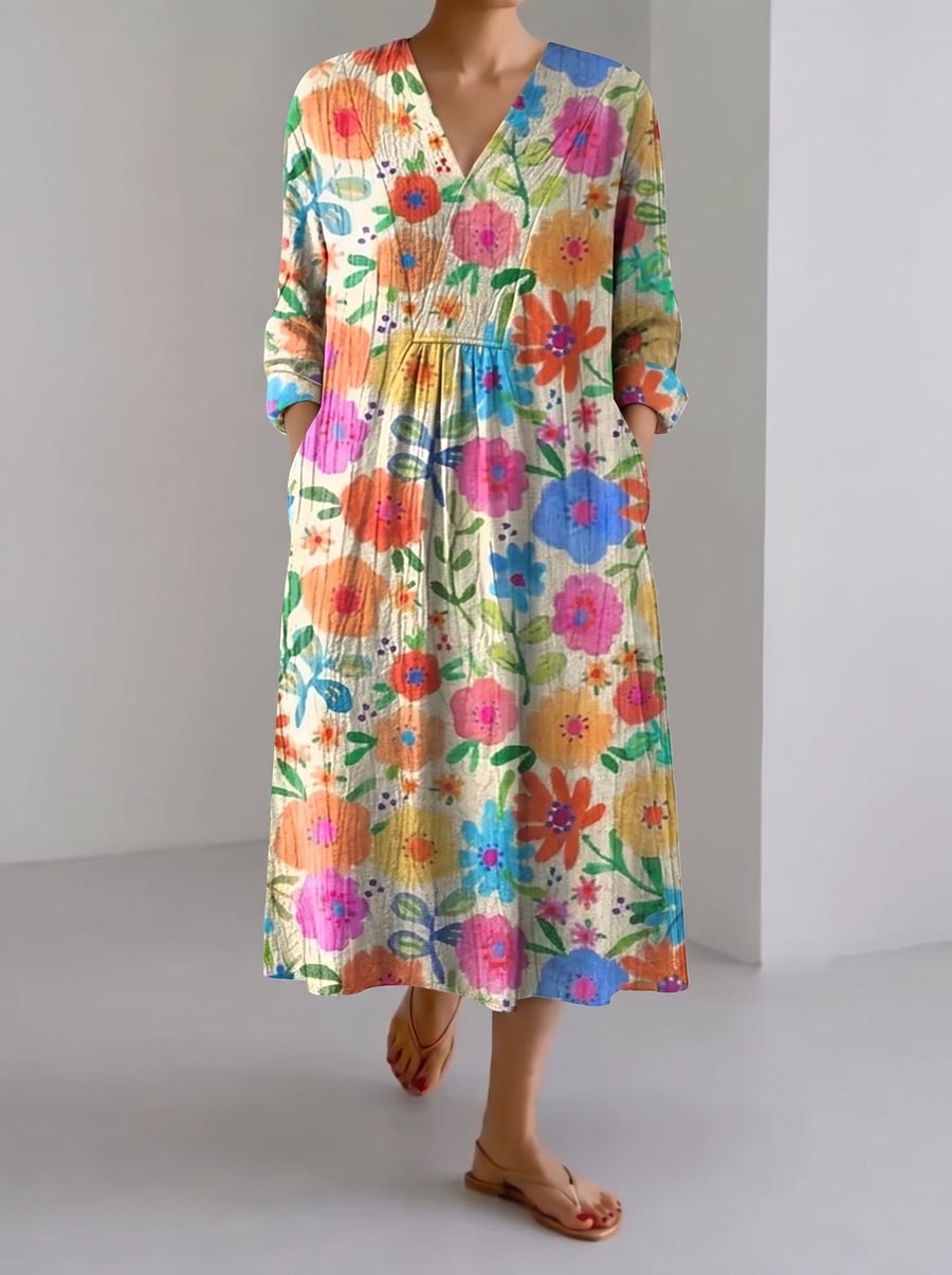 Emma | Comfortable Linen Dress