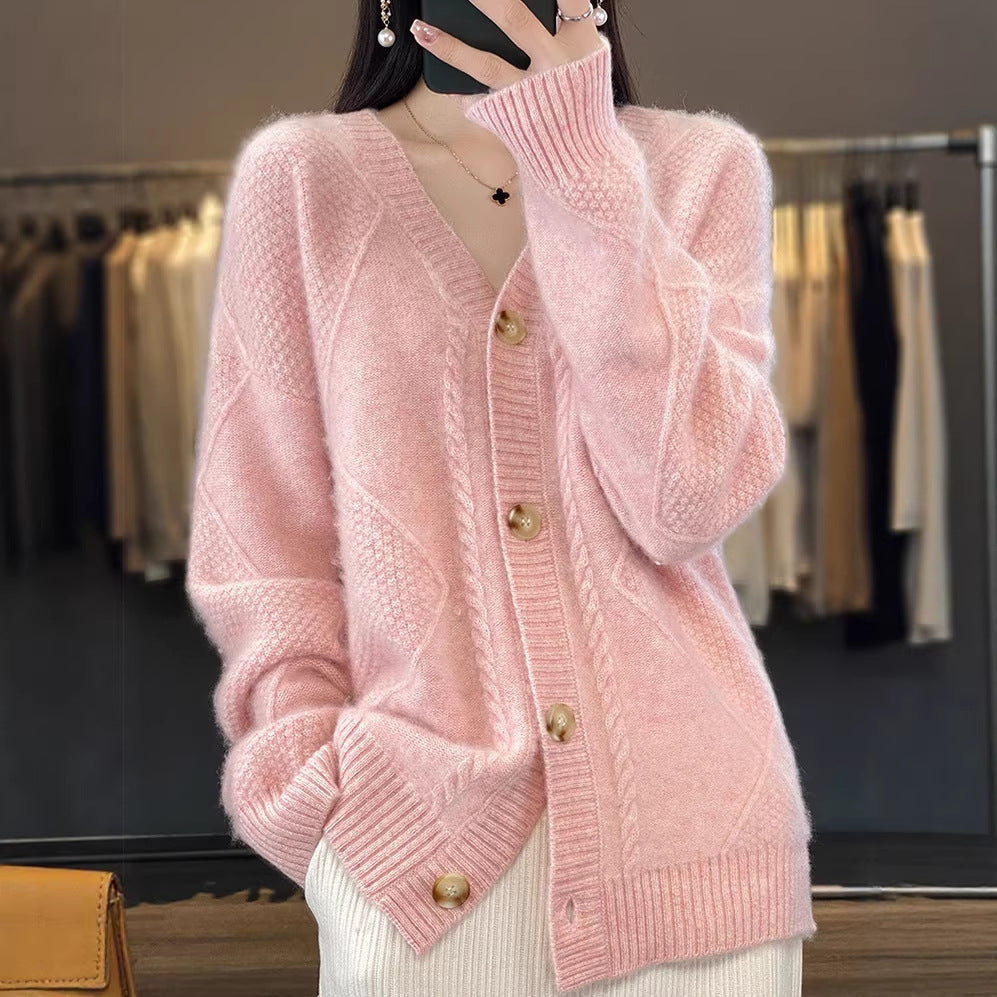 Karen | Soft Knit Vest with Buttons