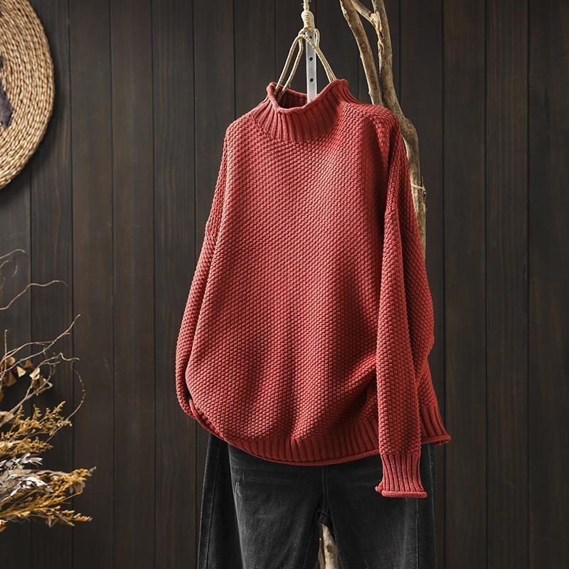 Patricia | Merino Wool Knitted Turtleneck Sweater