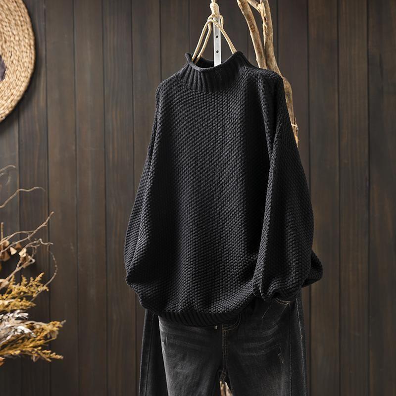 Patricia | Merino Wool Knitted Turtleneck Sweater