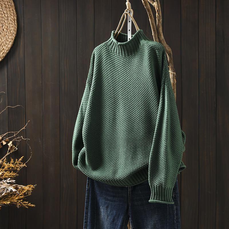 Patricia | Merino Wool Knitted Turtleneck Sweater