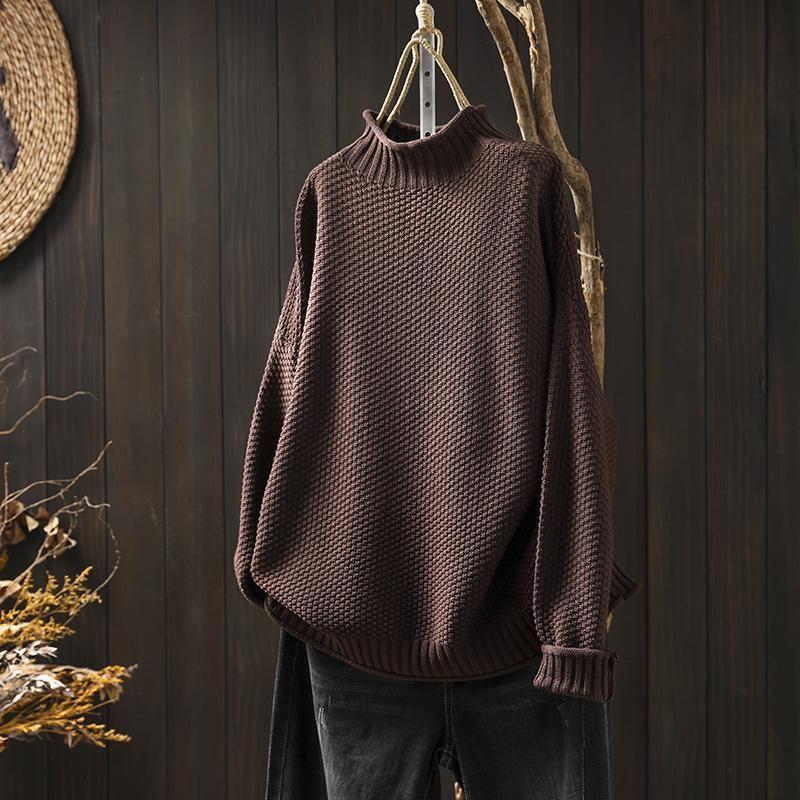 Patricia | Merino Wool Knitted Turtleneck Sweater