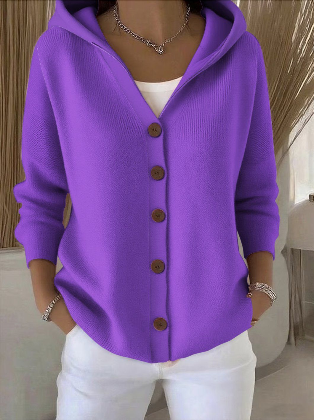 Rosetta | Hoodie Cardigan