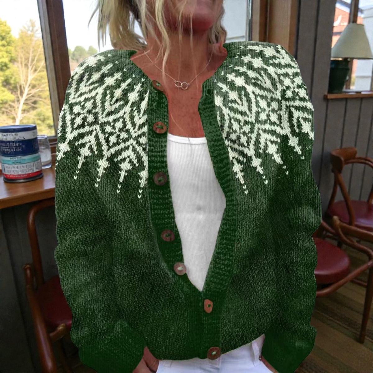 Elea | Warm Nordic Cardigan