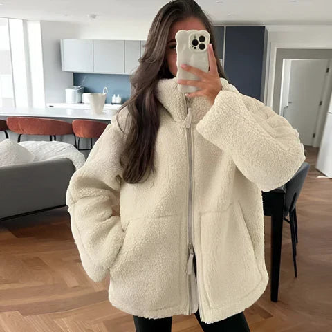 Katharina | Stylish Fleece Jacket
