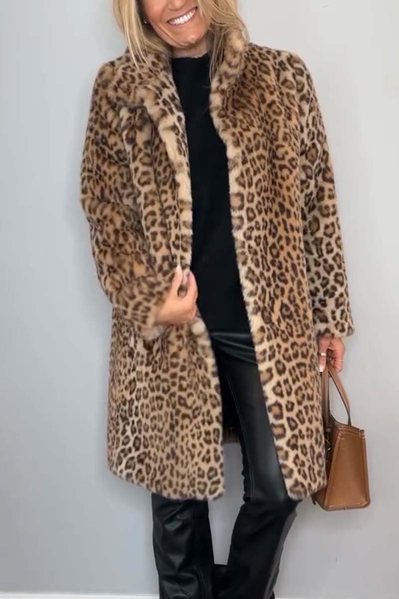 Pink | Leopard Winter Coat