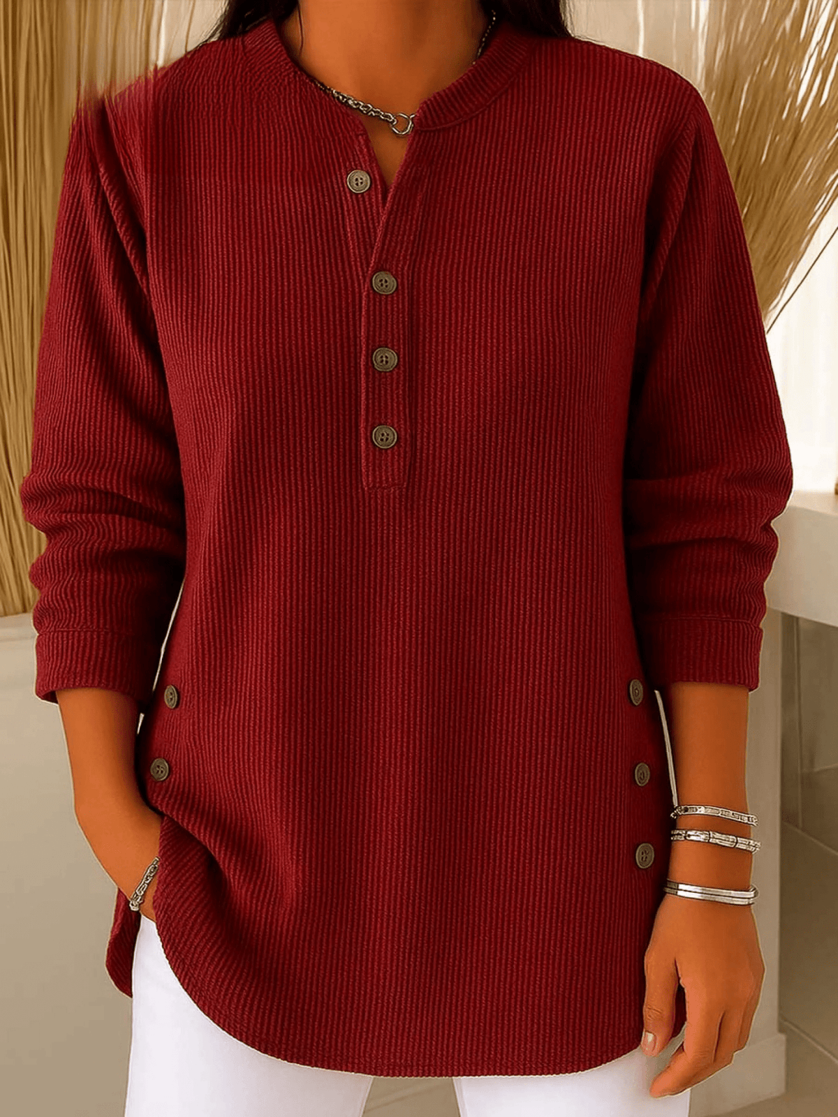 Ribbed Tunic | Sweater