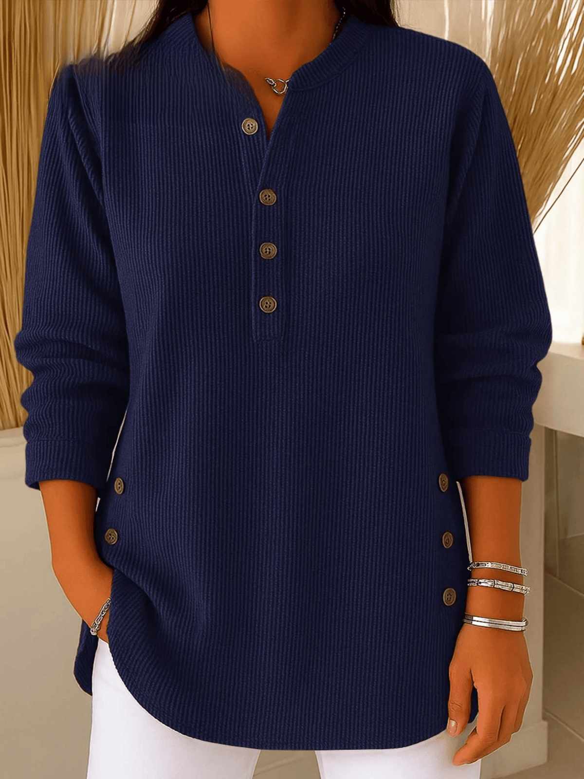 Ribbed Tunic | Sweater