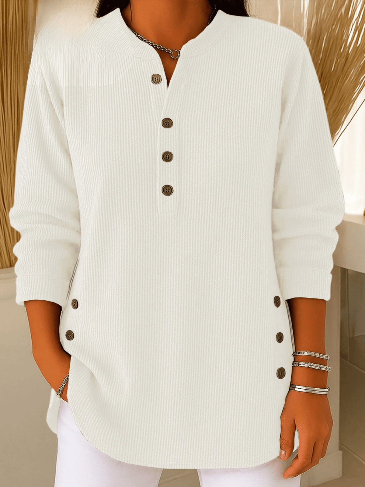 Ribbed Tunic | Sweater