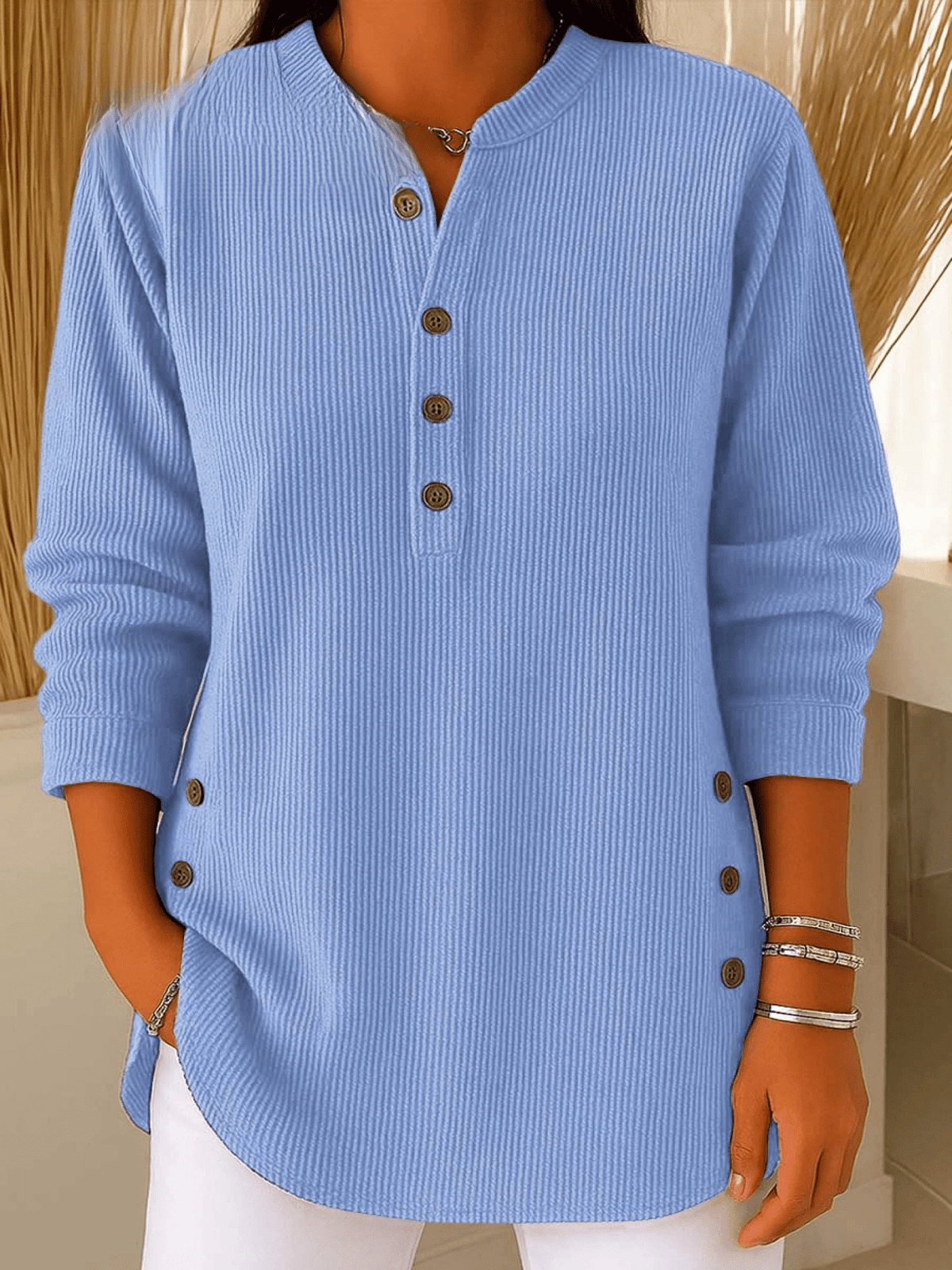 Ribbed Tunic | Sweater