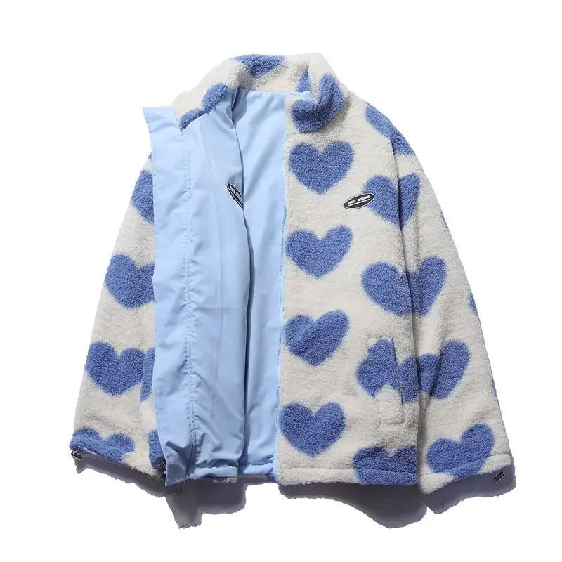 Ivana™ | Reversible Jacket with Heart Pattern
