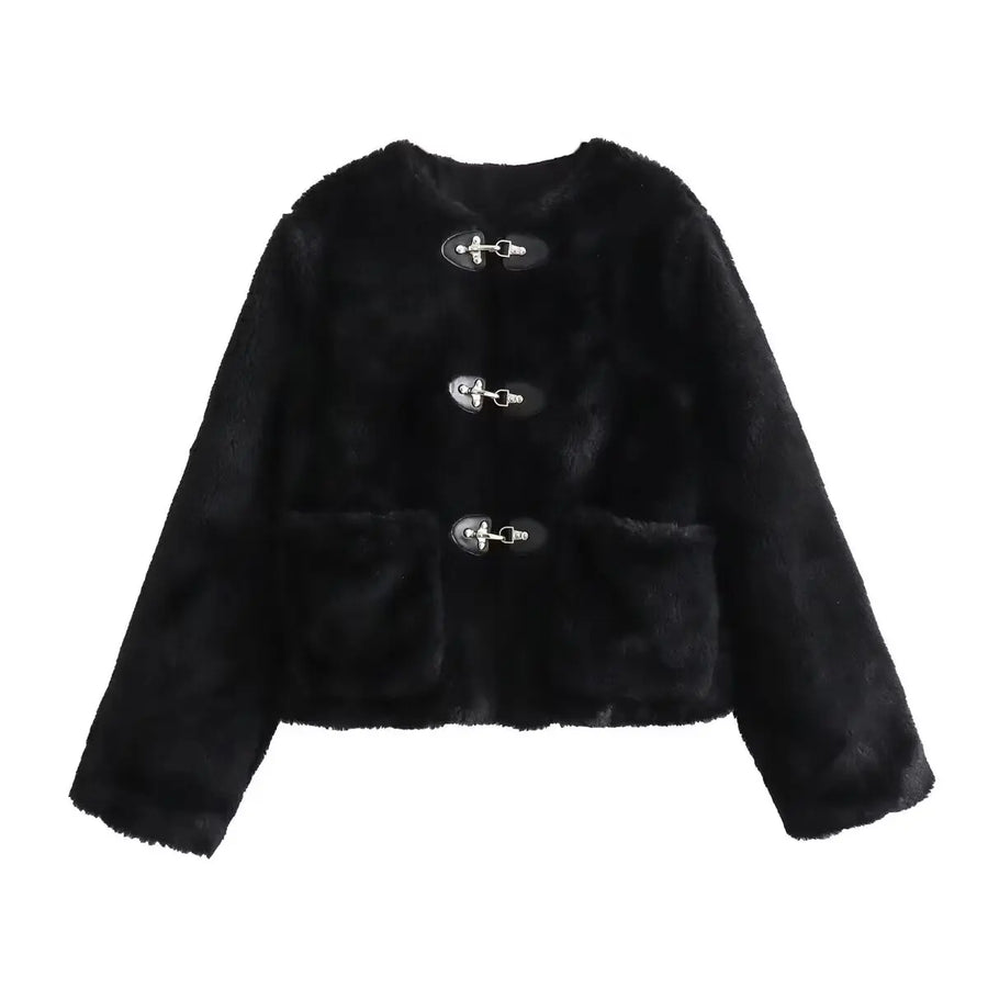 Osoria™ | Spring Fleece Jacket with O-Collar