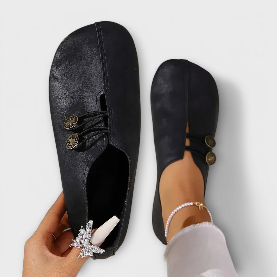 Noira ™ | Suede Leather Loafers