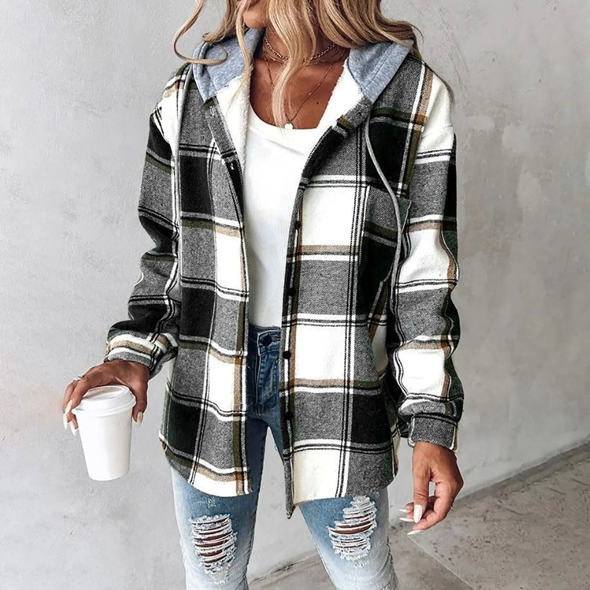 Dhese | Stylish Striped Hoodie
