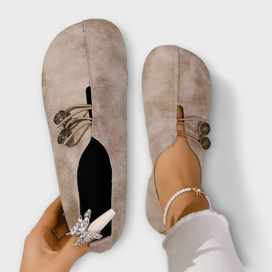 Noira ™ | Suede Leather Loafers