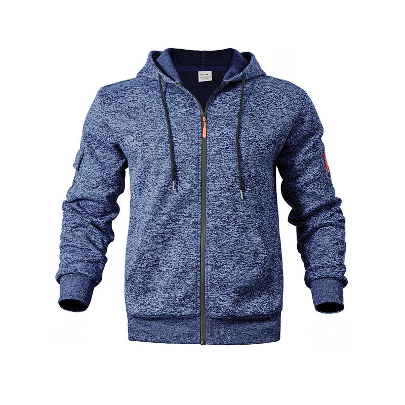 Merro | Sporty Fleece Jacket with Hood