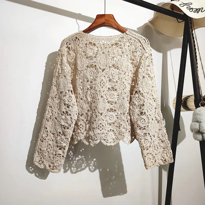 Ailey | Vintage Crochet Cardigan
