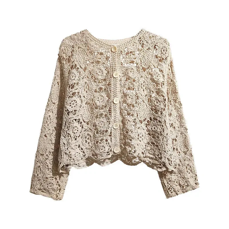 Ailey | Vintage Crochet Cardigan