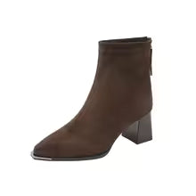 Juliette™ | Elegant Suede Ankle Boots