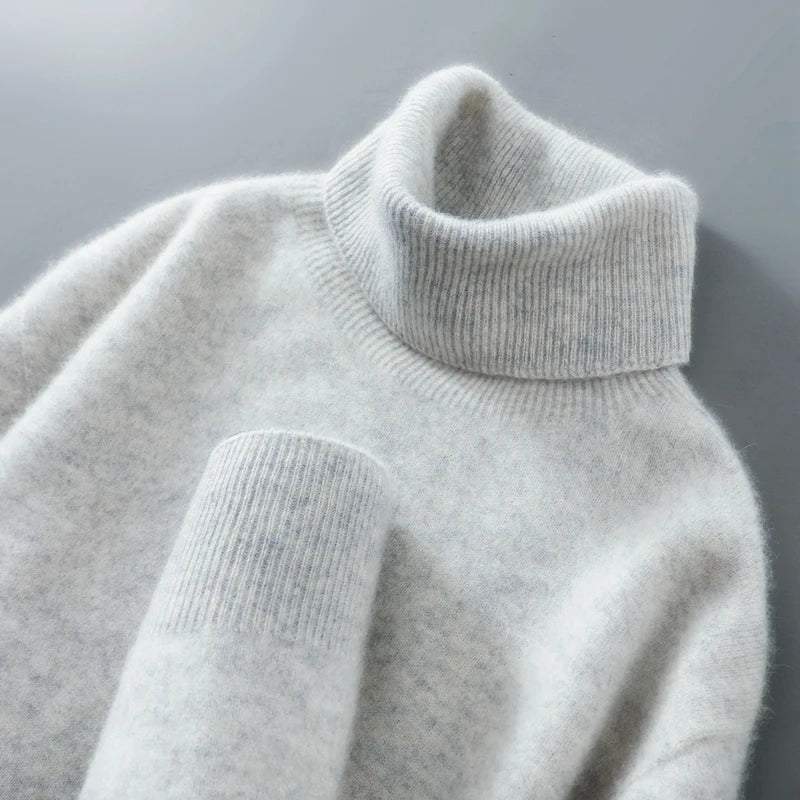 Olivia | Merino Wool Turtleneck Sweater