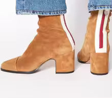 Madeleine™ | Modern Contrast Ankle Boots