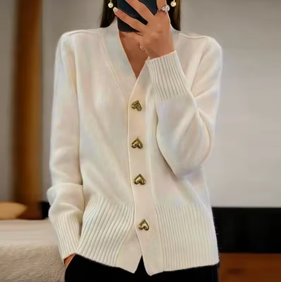 Maristella | Elegant HeartKnits Cardigan