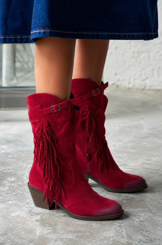 Ariane™ | Western-Style Ankle Boots