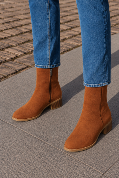 Manon™ | Block-Heel Ankle Boots
