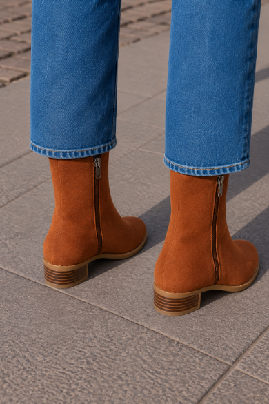 Manon™ | Block-Heel Ankle Boots