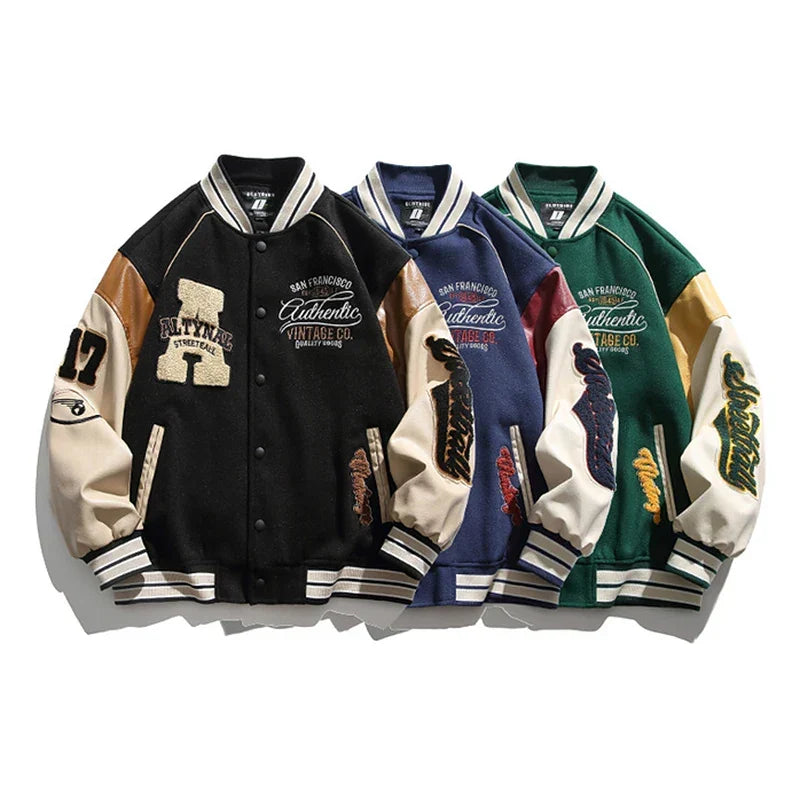 Jared | Men's Baseball Jacket