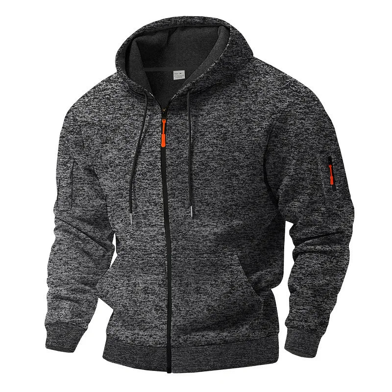 Merro | Sporty Fleece Jacket with Hood