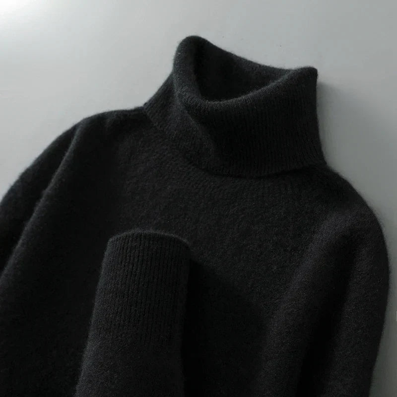 Olivia | Merino Wool Turtleneck Sweater