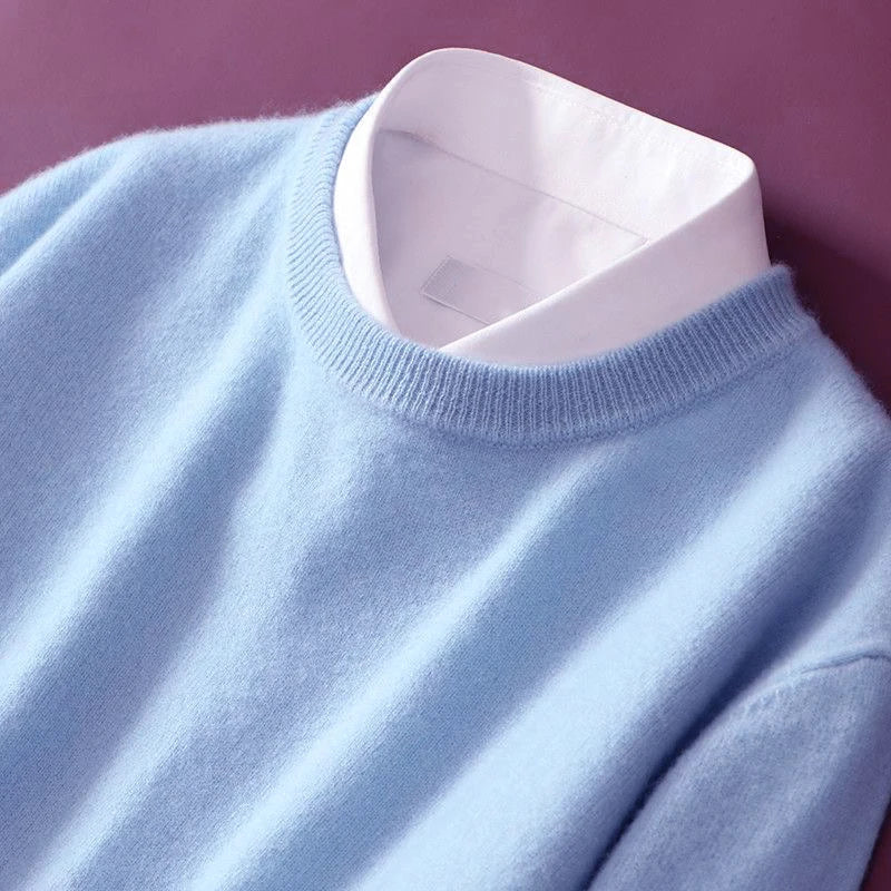 Lucy | Merino Wool Crew Neck Sweater